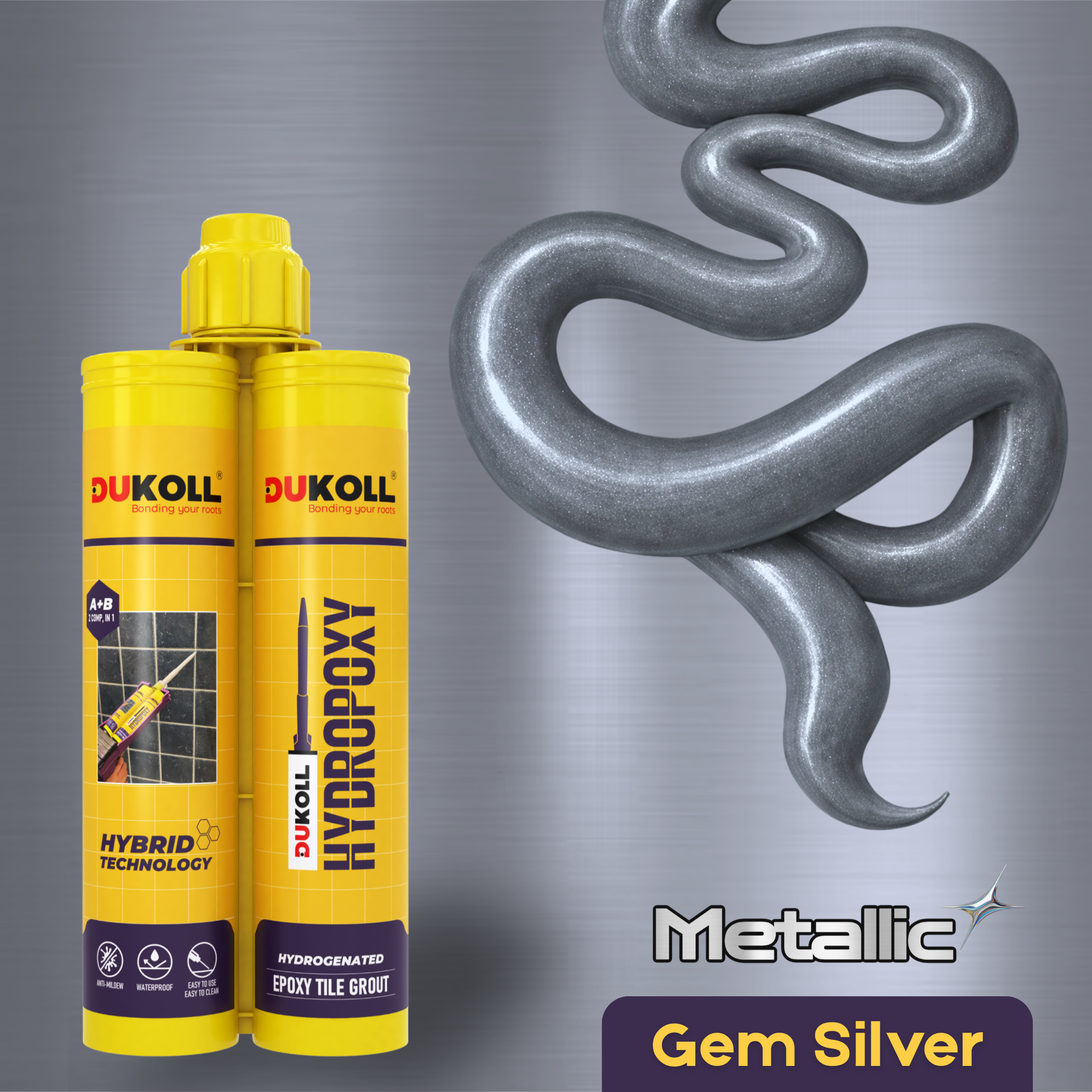 DUKOLL HYDROPOXY - GLOSSY FINISH (550 Grams)